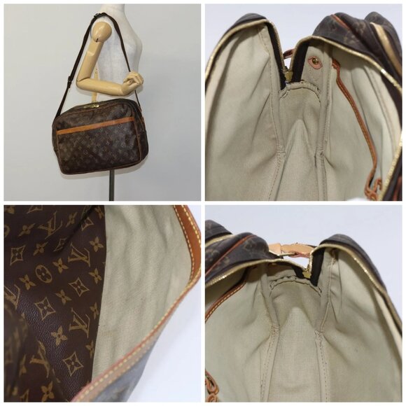 LOUIS VUITTON Monogram Reporter GM Shoulder Bag - Picture 14 of 15